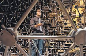 AFRL Audio Researcher(USAF Photo, Richard Eldridge)